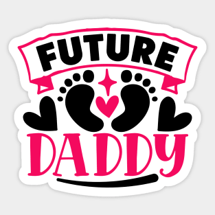 Future daddy Sticker